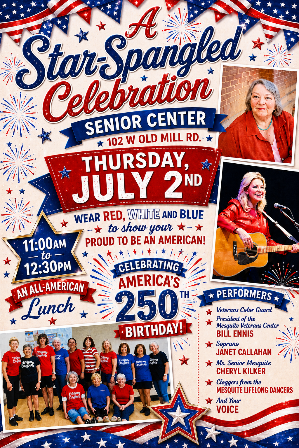 Celebrating America's 250th Birthday