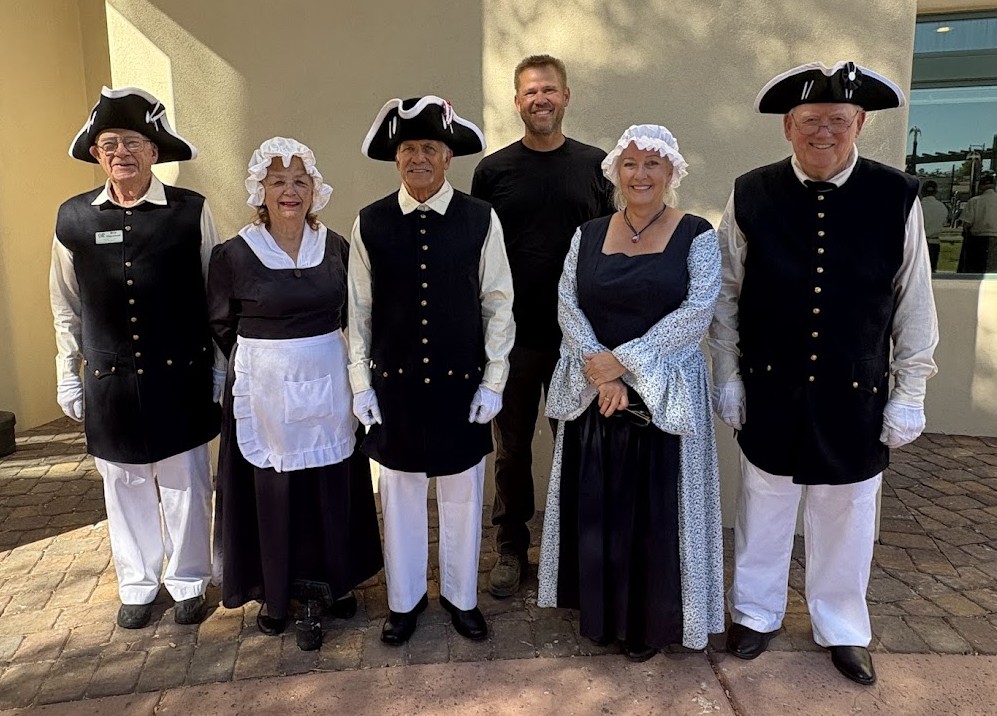 DAR & SAR had a public reading event of the Declaration of Independence on July 8, 2026 at City Hall