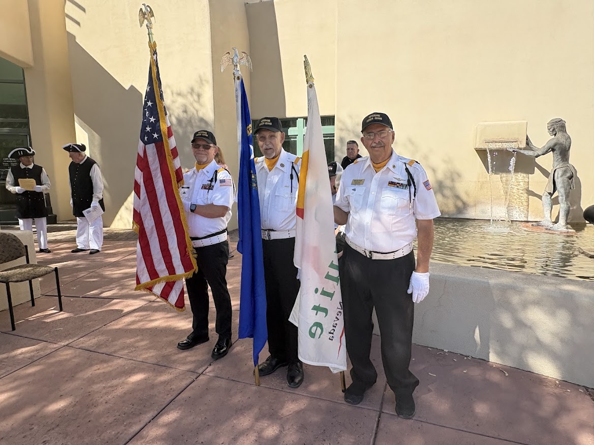 DAR & SAR had a public reading event of the Declaration of Independence on July 8, 2026 at City Hall