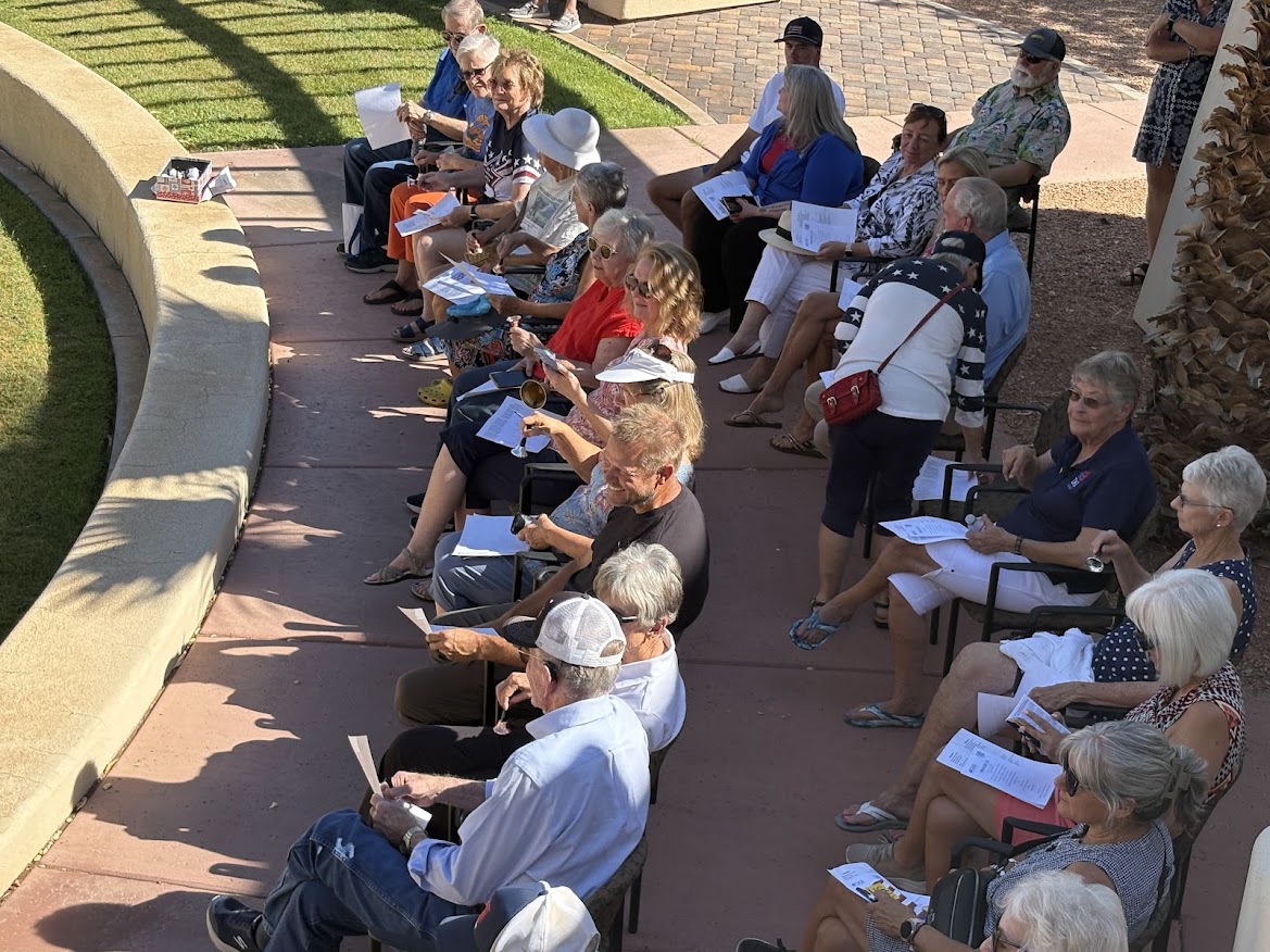 DAR & SAR had a public reading event of the Declaration of Independence on July 8, 2026 at City Hall