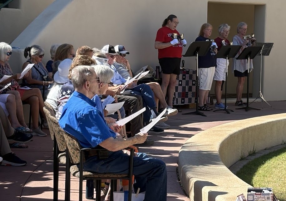DAR & SAR had a public reading event of the Declaration of Independence on July 8, 2026 at City Hall