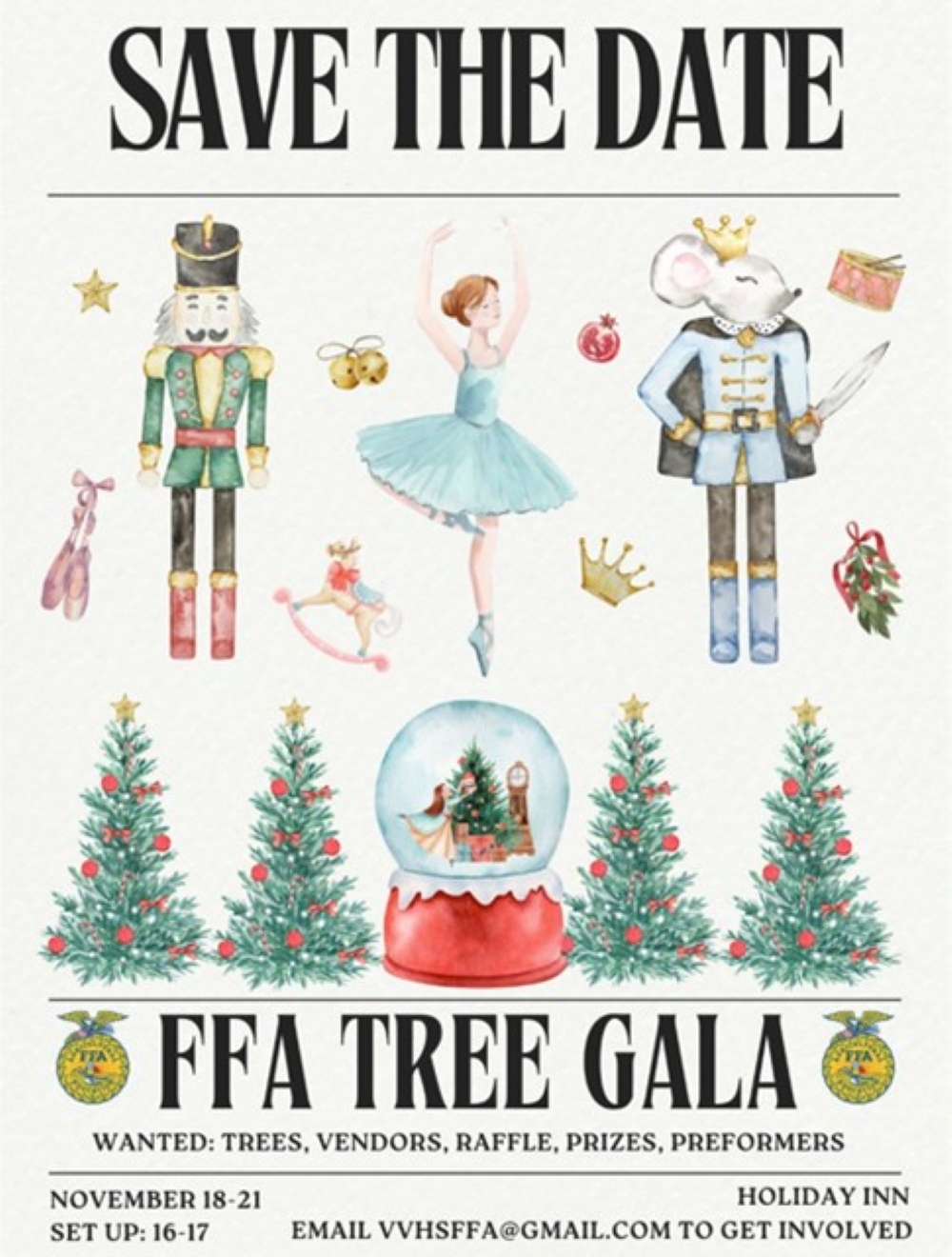 VVHS FFA - Tree Gala - Nutcracker