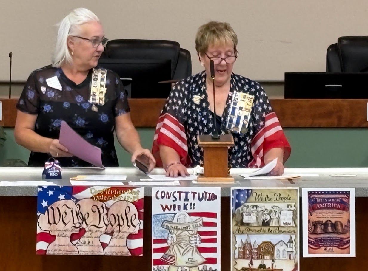 Annual tradition of ringing the bells across America! Sept 17th at City Hall Chambers was a great event!