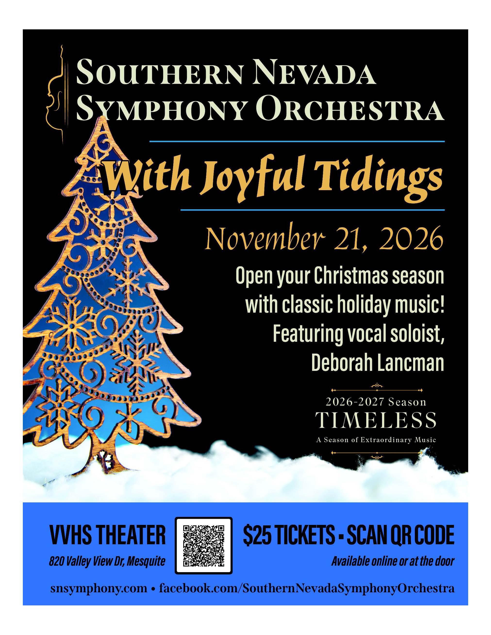 Southern Nevada Symphony Orchestra - "With Joyful Tidings" 