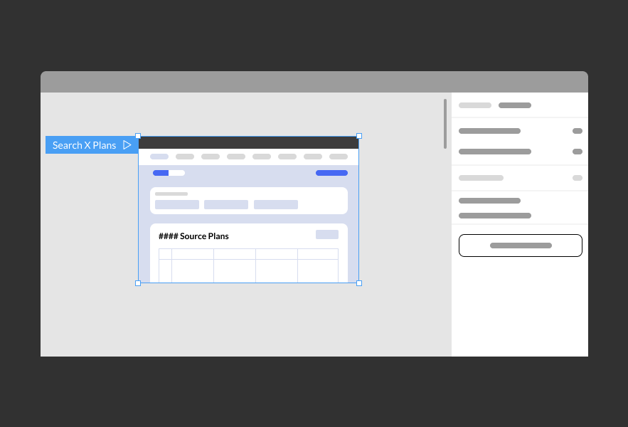 A custom prototype graphic for this case study.