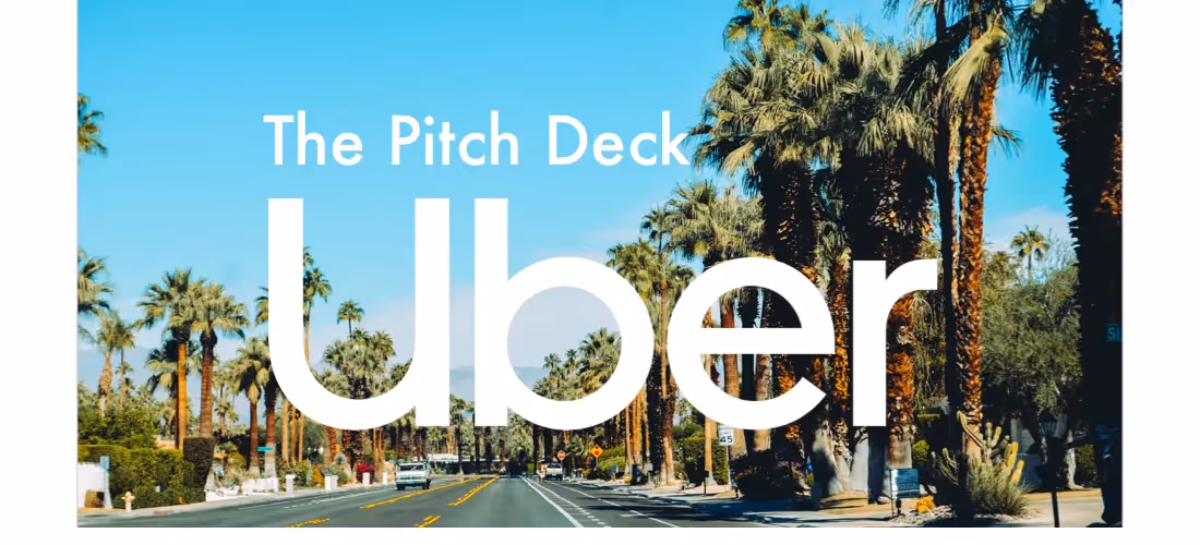 PowerPoint Makeovers: The Uber Pitch Deck
