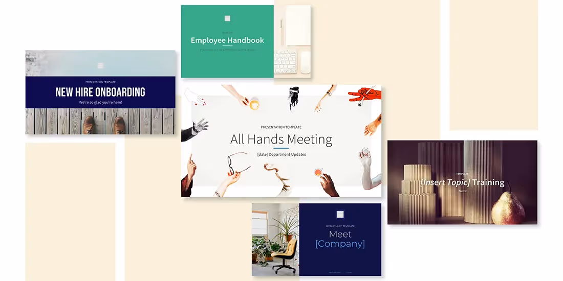 Training Templates to Innovate the Way Your Team Works