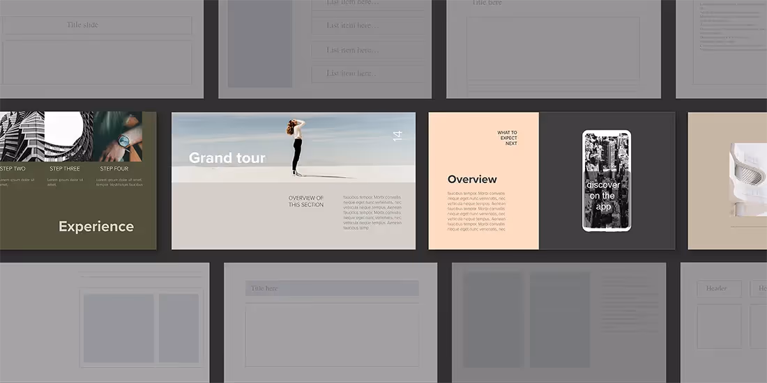 Stand Out From The Crowd With Presentations With Clean, Modern Designs 
