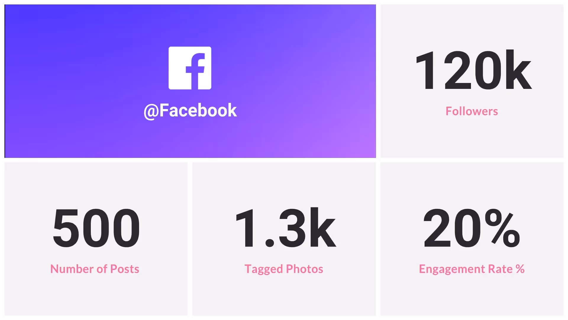 Facebook Statistics
