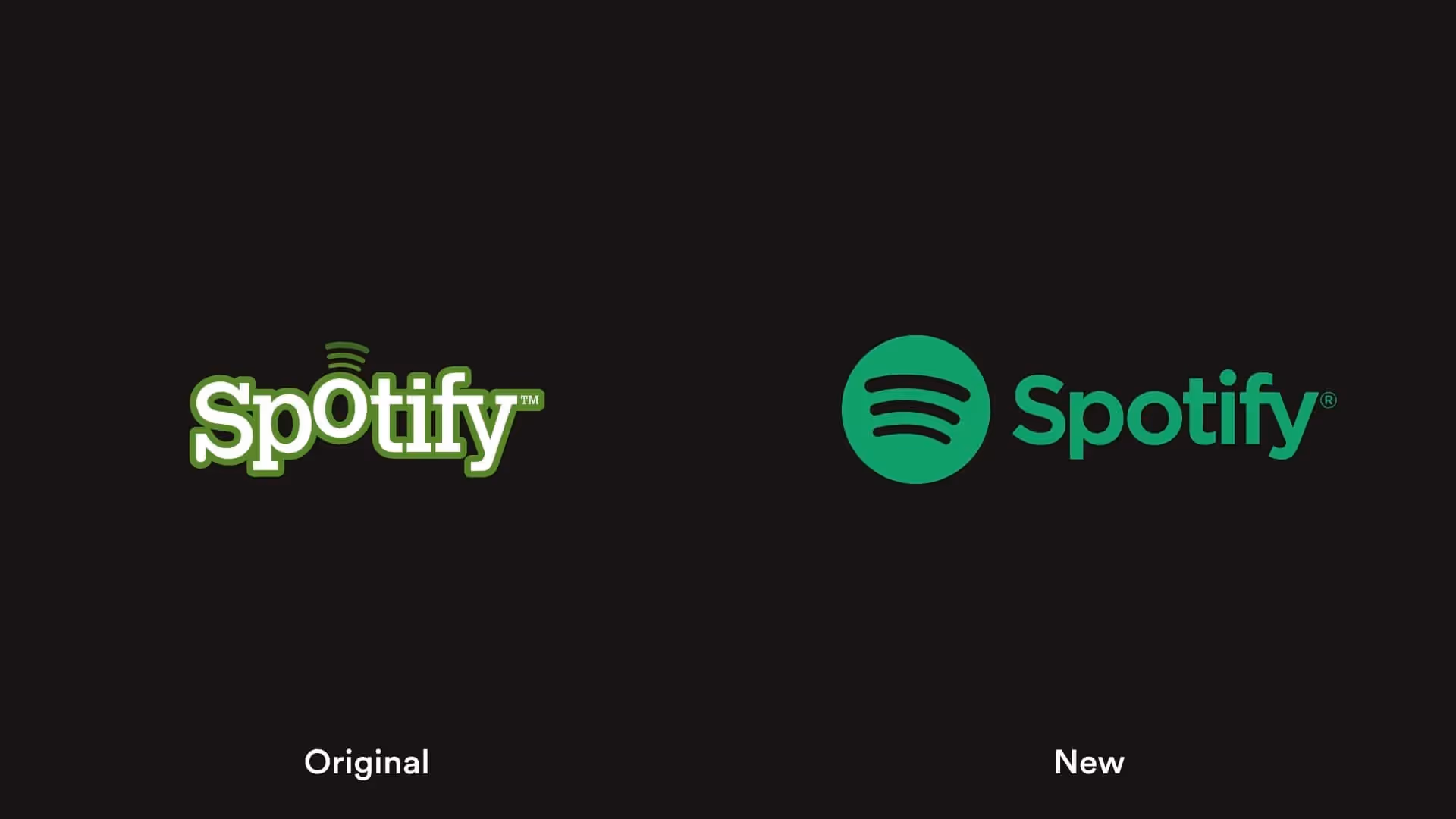 Logo: before and after