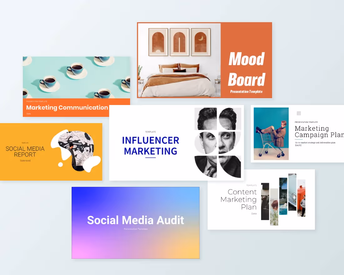 10 Templates for Social Media Marketing