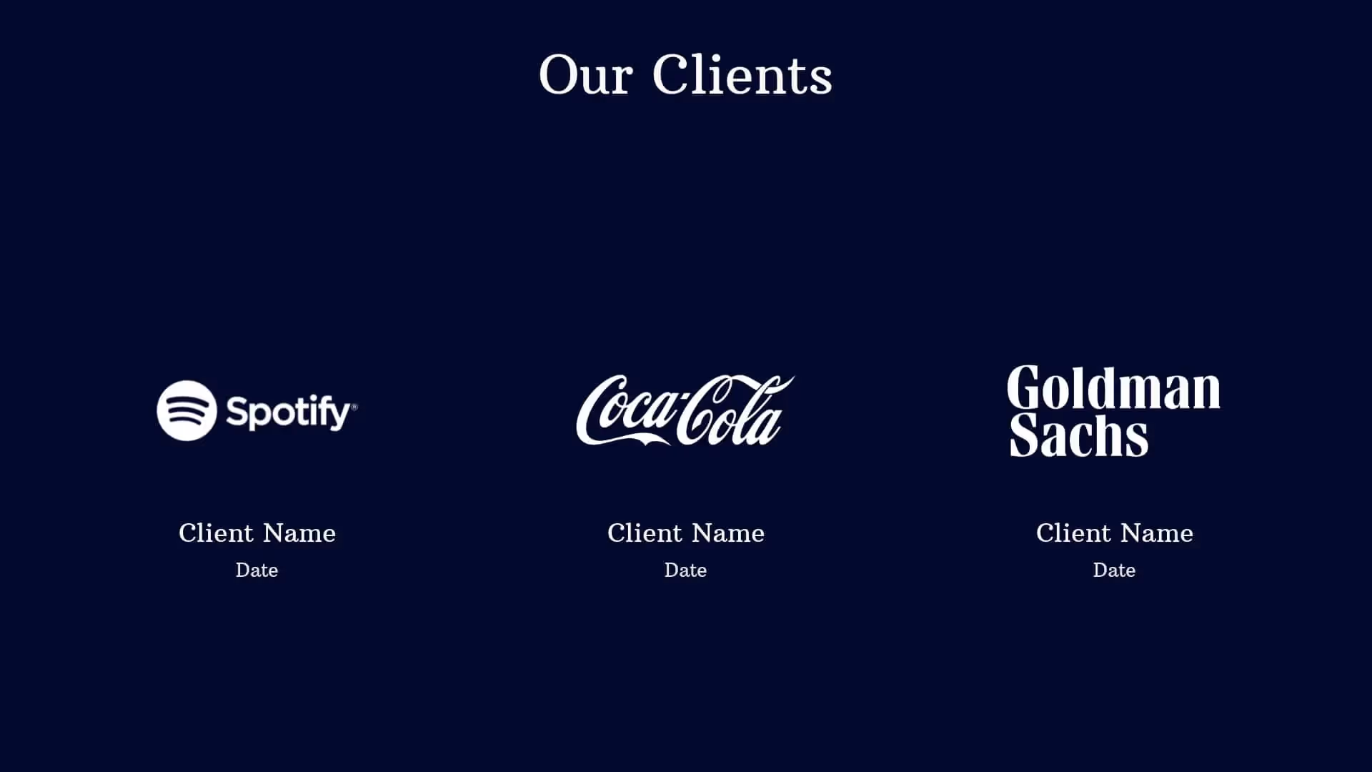 Client logos