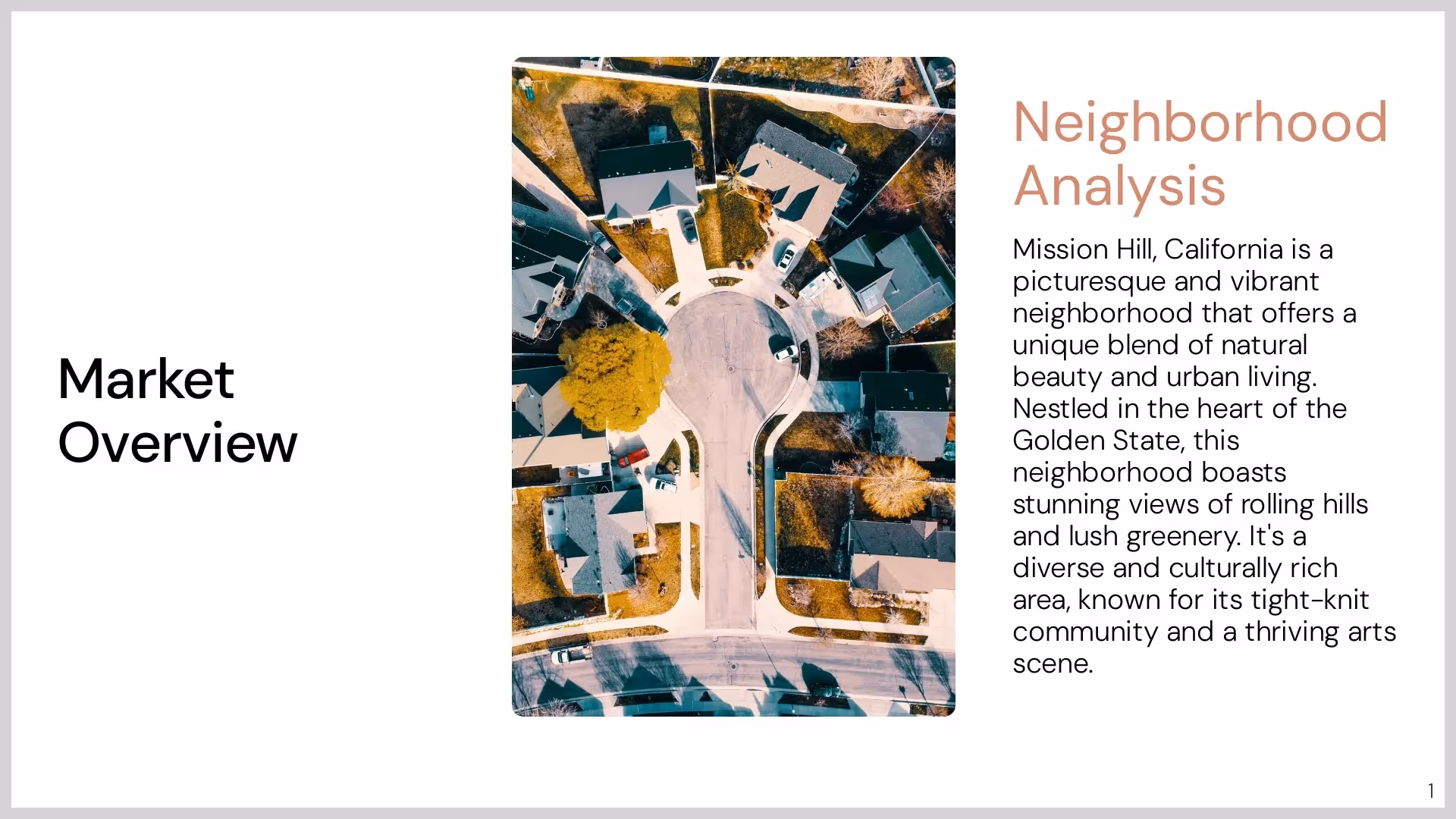 Neighborhood analysis