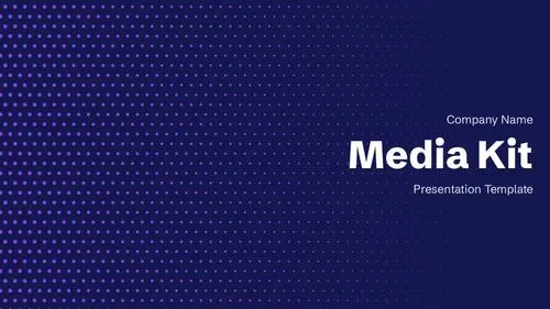 Media Kit Presentation Template