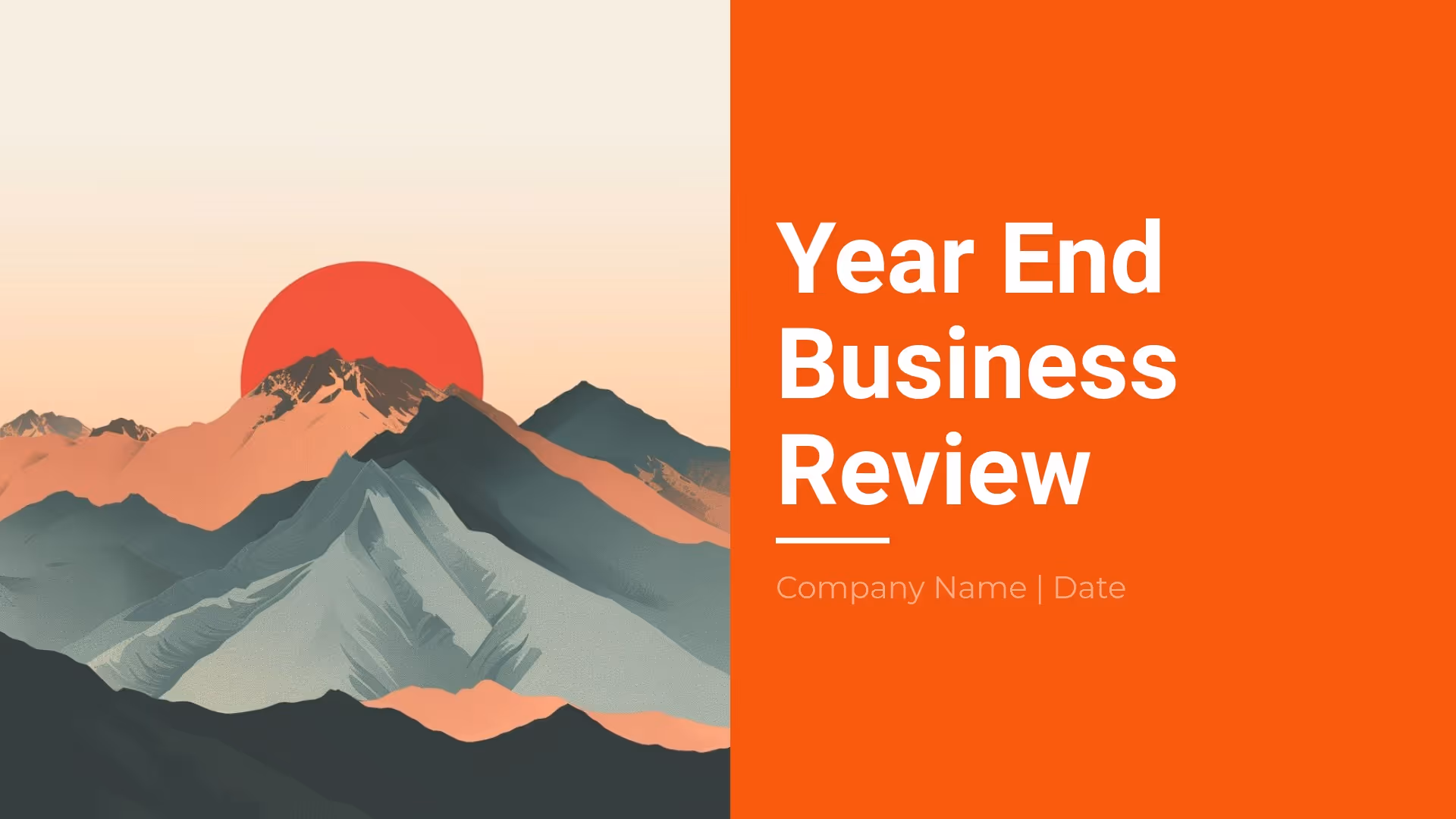 Year-End Review Presentation