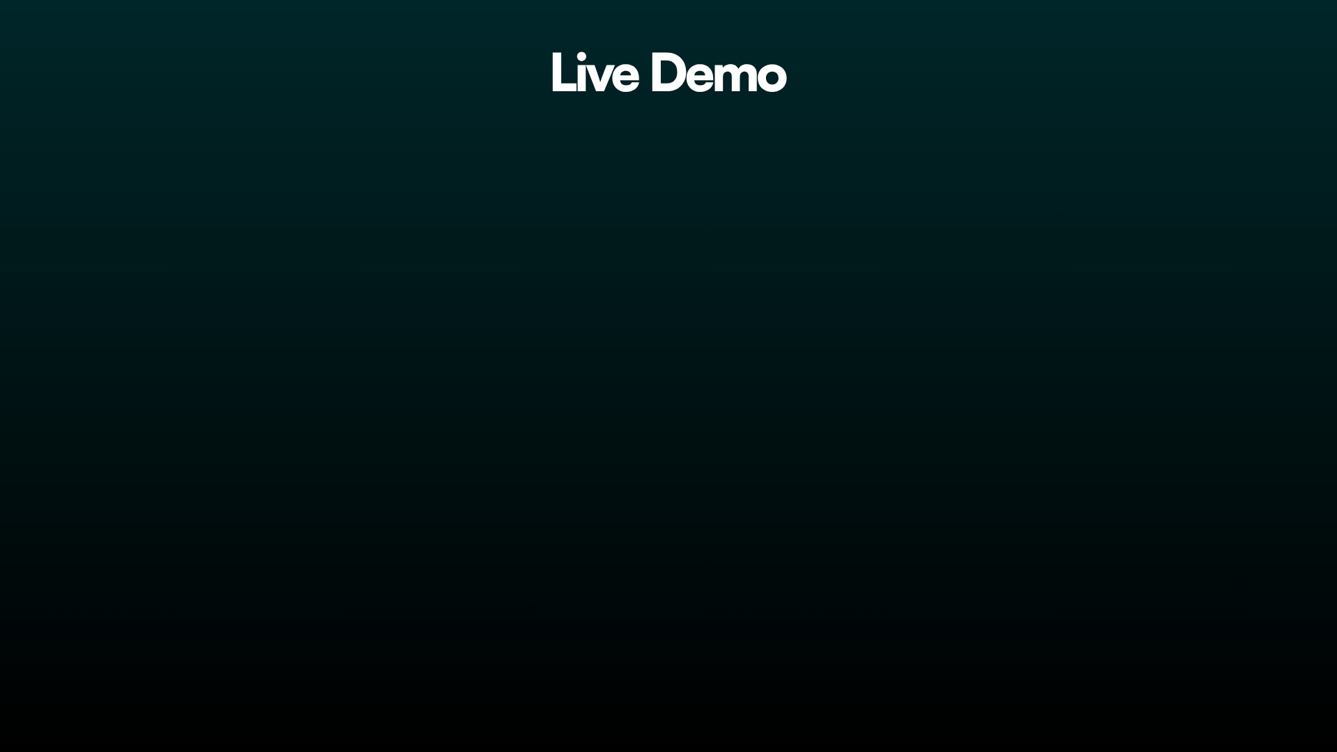 Live Demo