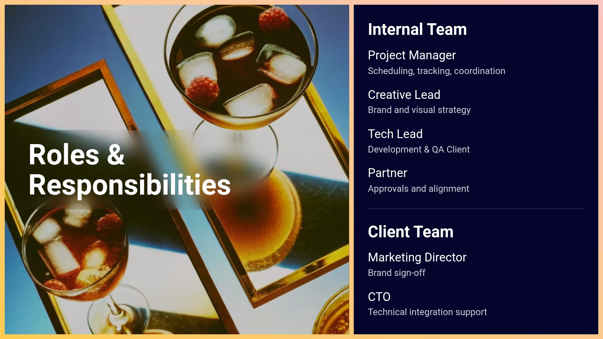 Roles & Responsibilities 