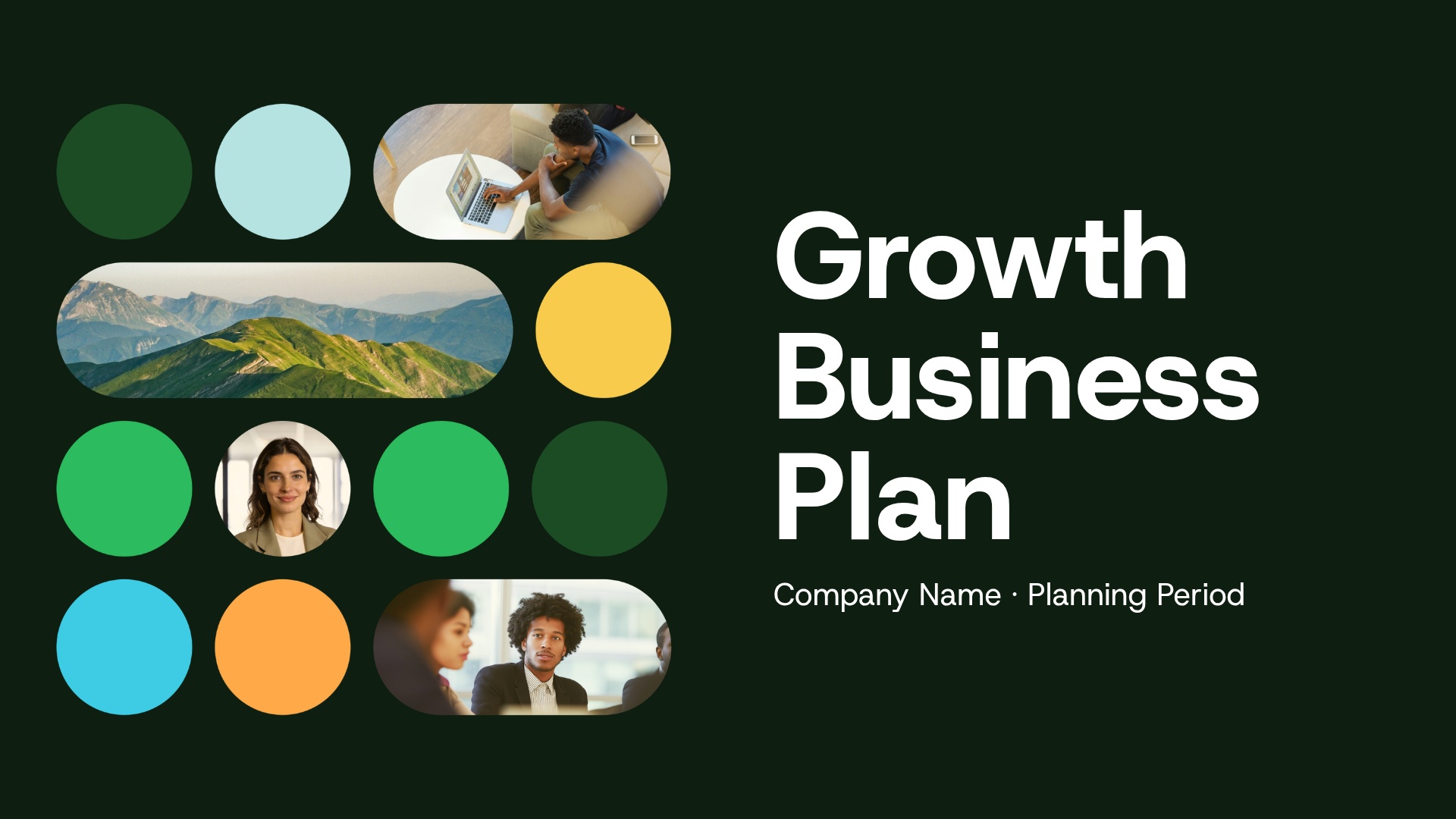 Growth Business Plan Presentation Template