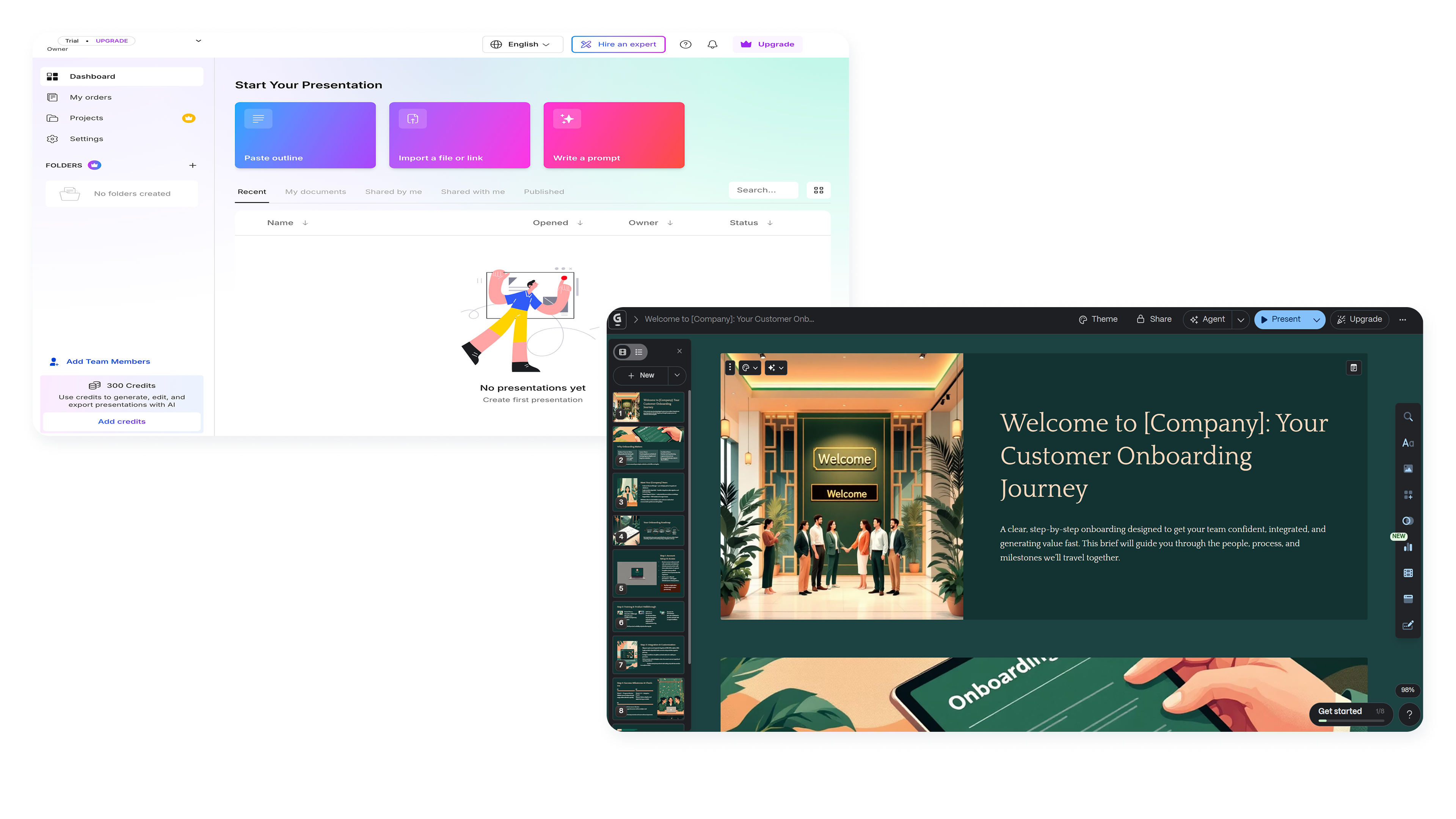 Presentations.AI vs Gamma: Which Is Better?