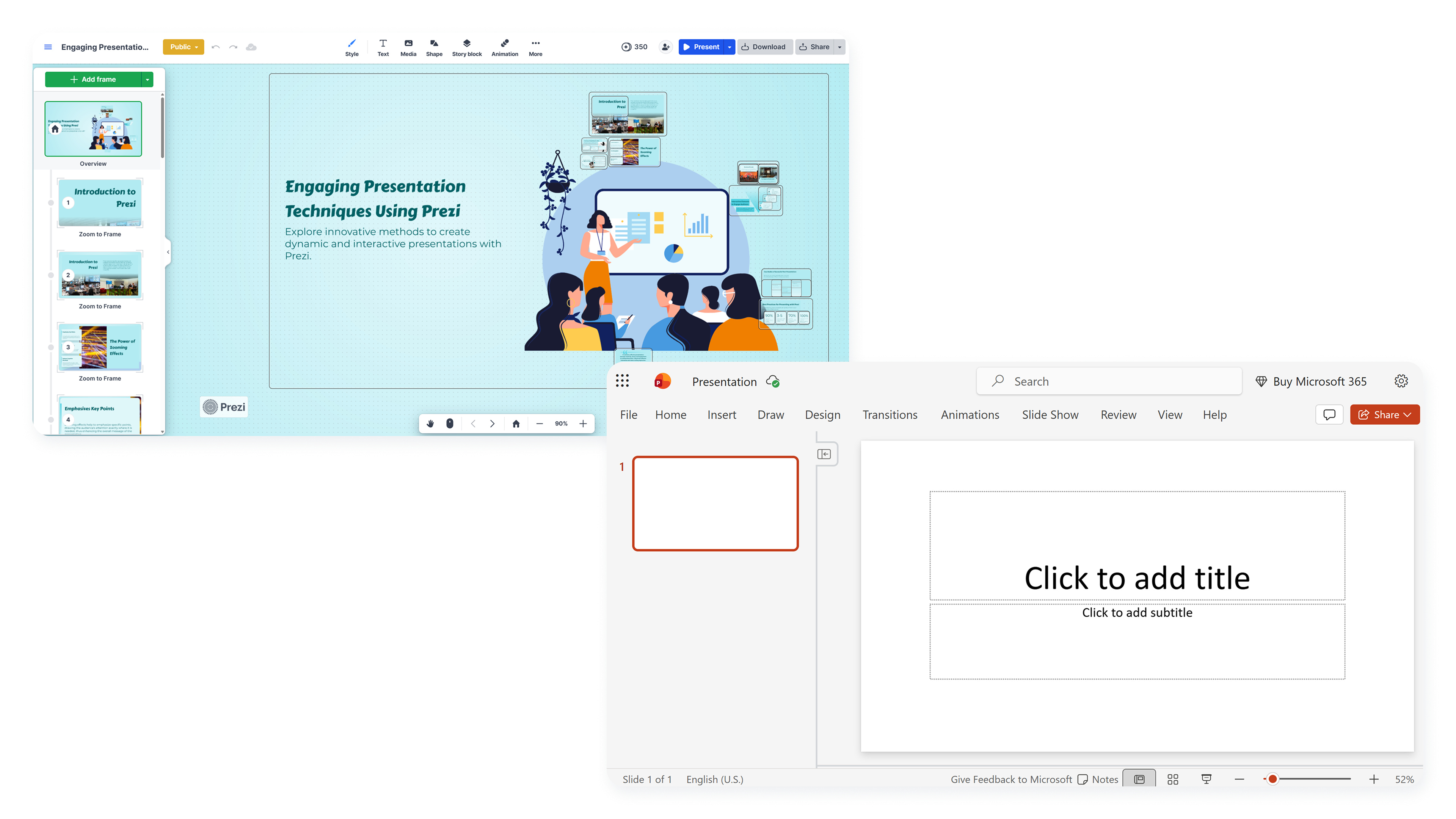Microsoft PowerPoint vs Prezi: Which Is Better?