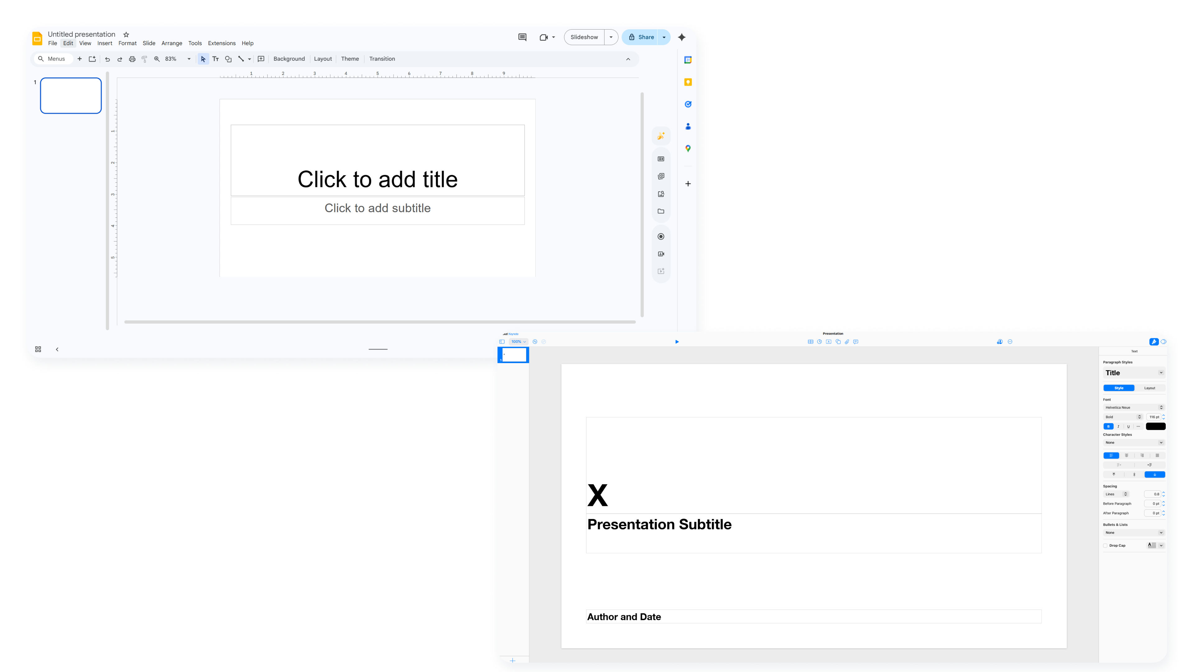 Keynote vs Google Slides: Which Is Better?