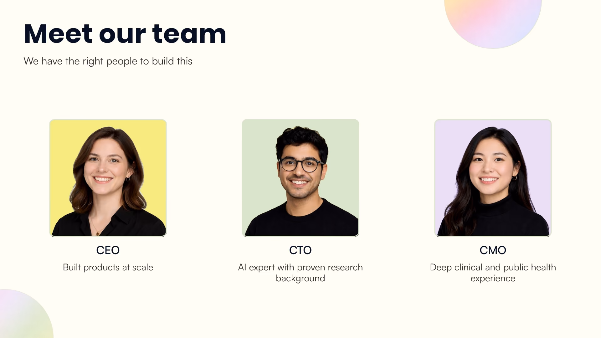 The Team