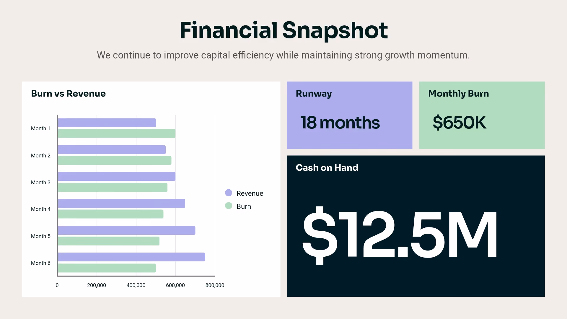 Financial Snapshot