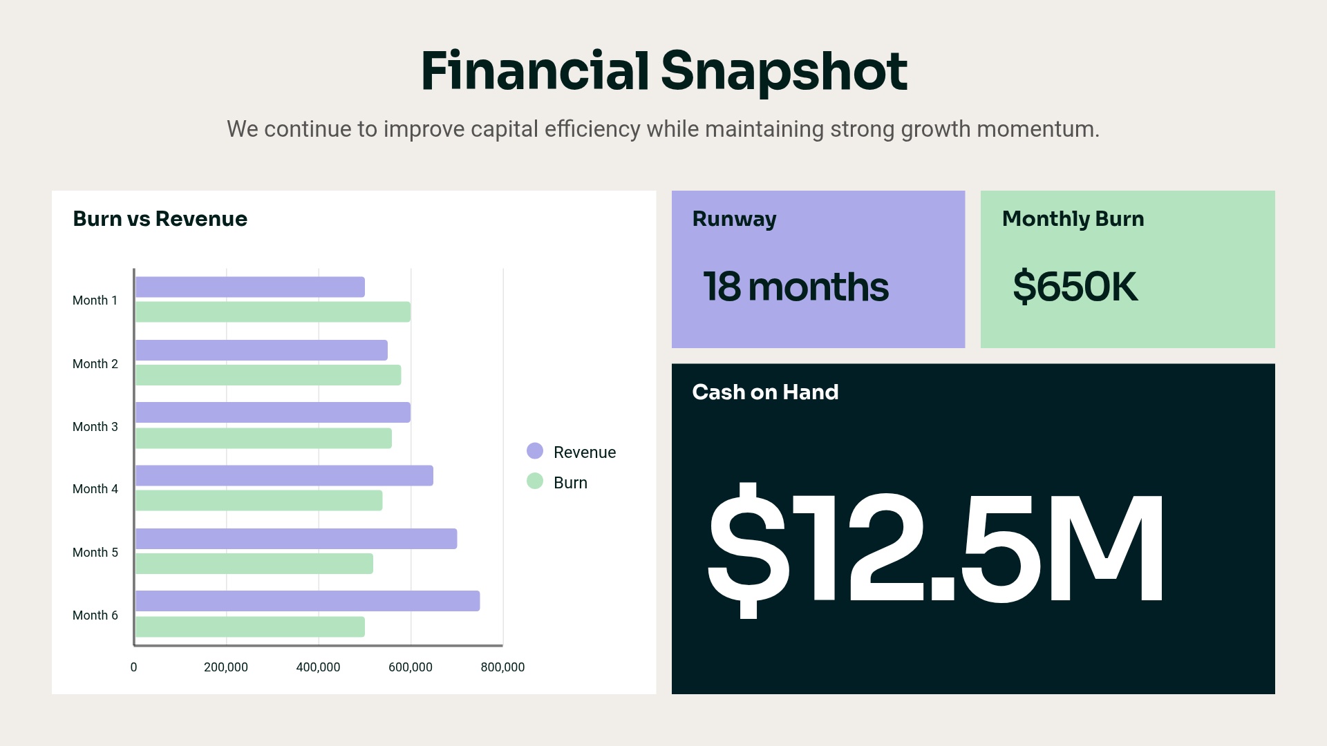 Financial Snapshot