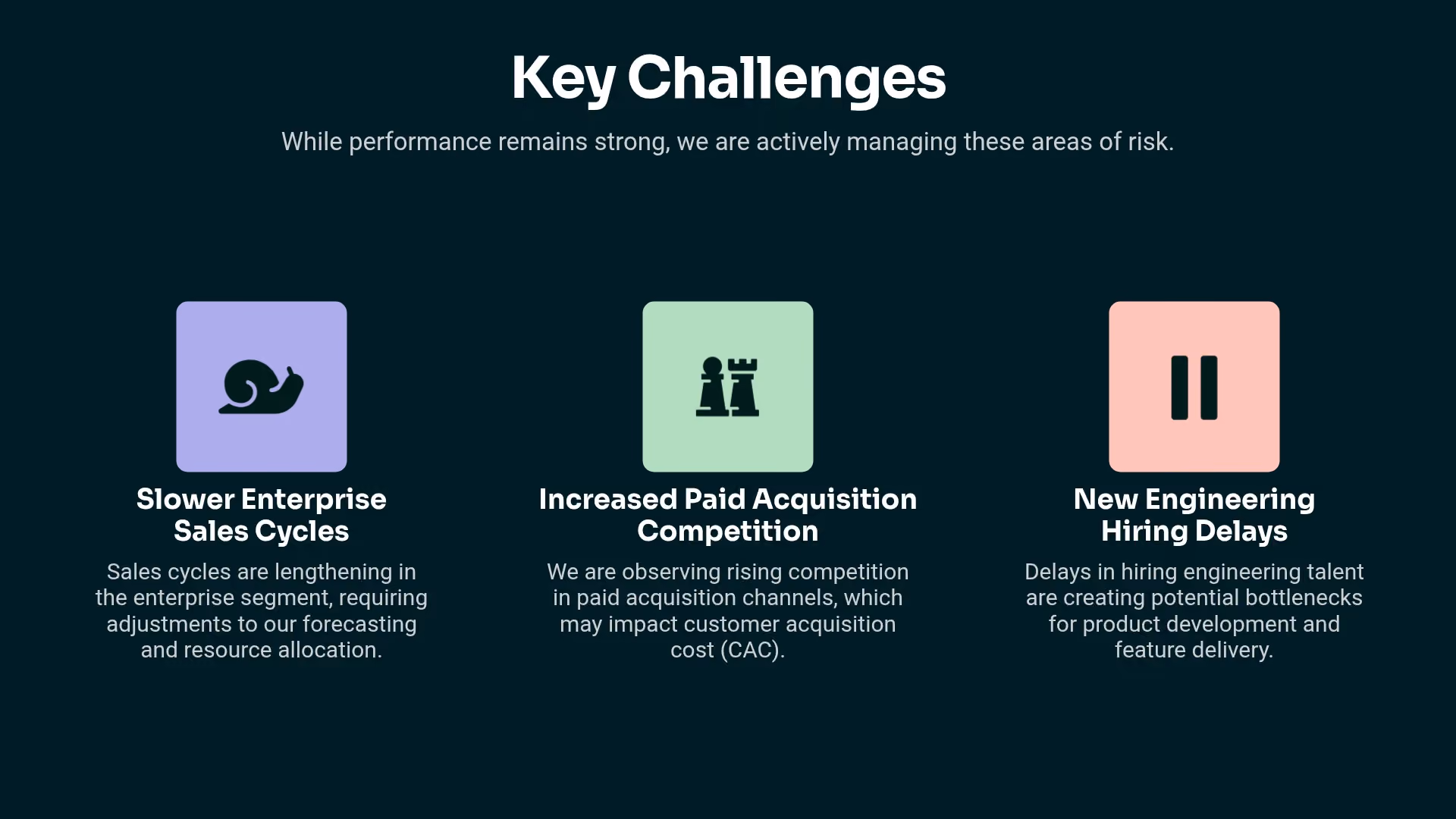 Key Challenges