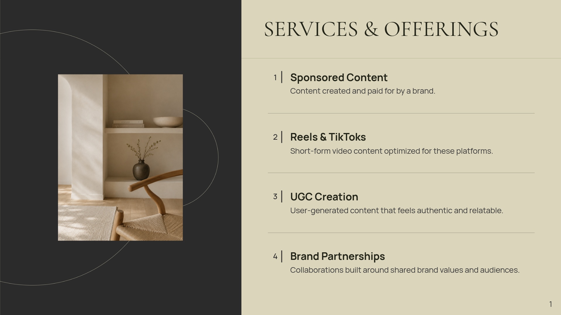 Services & Offerings