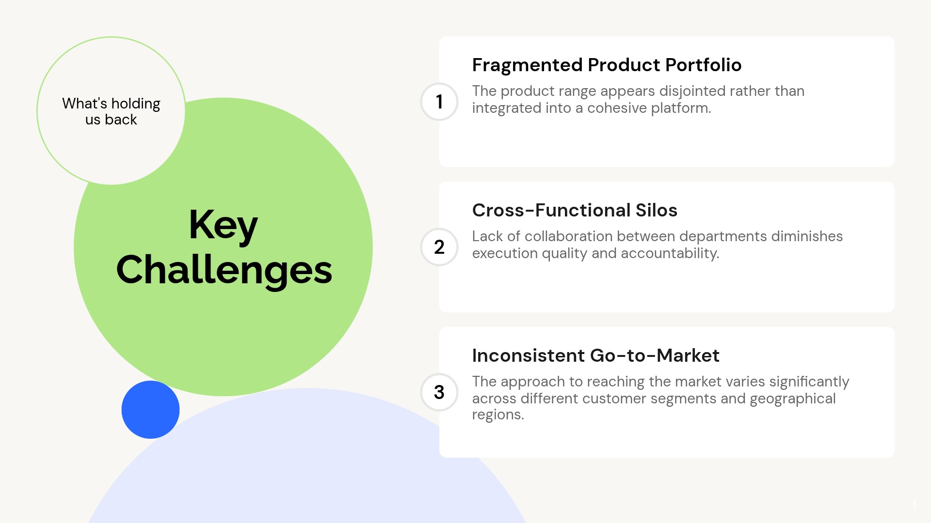 Key Challenges