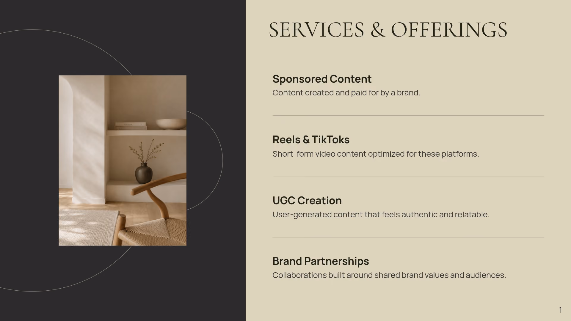 Services & Offerings