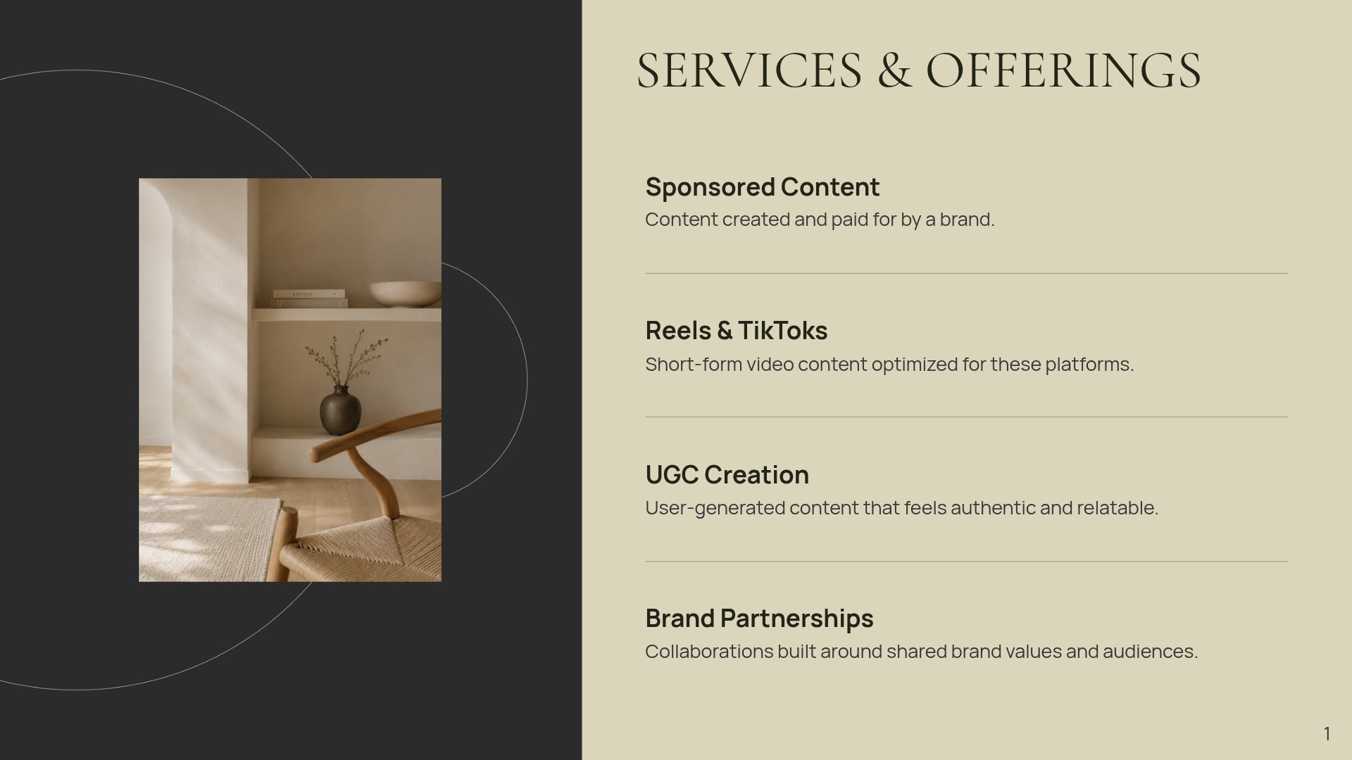 Services & Offerings
