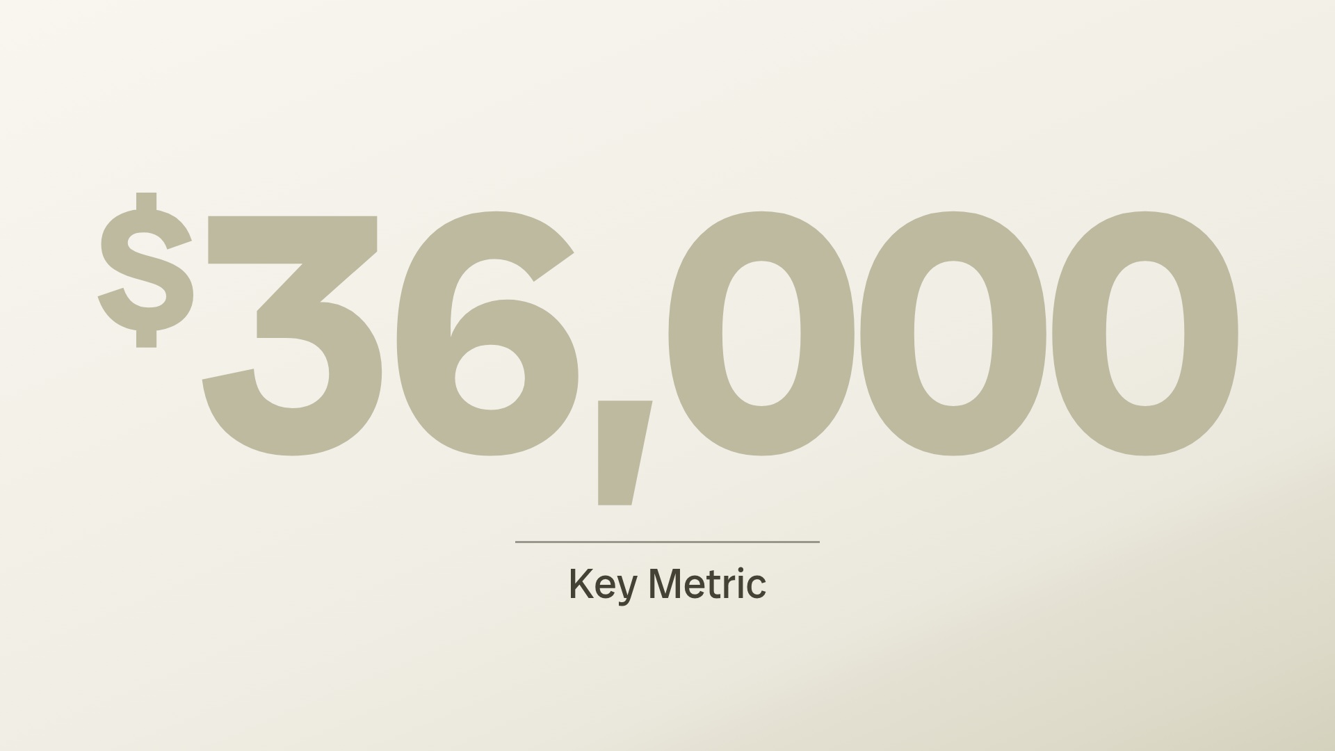 Key Metric