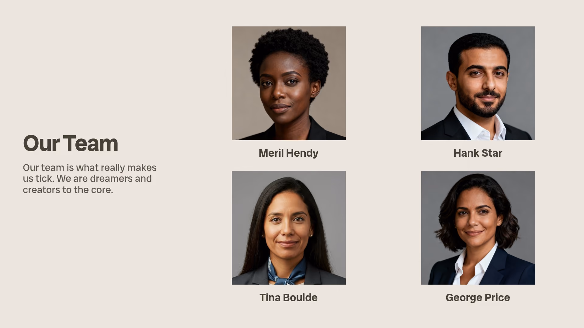 Meet the Team