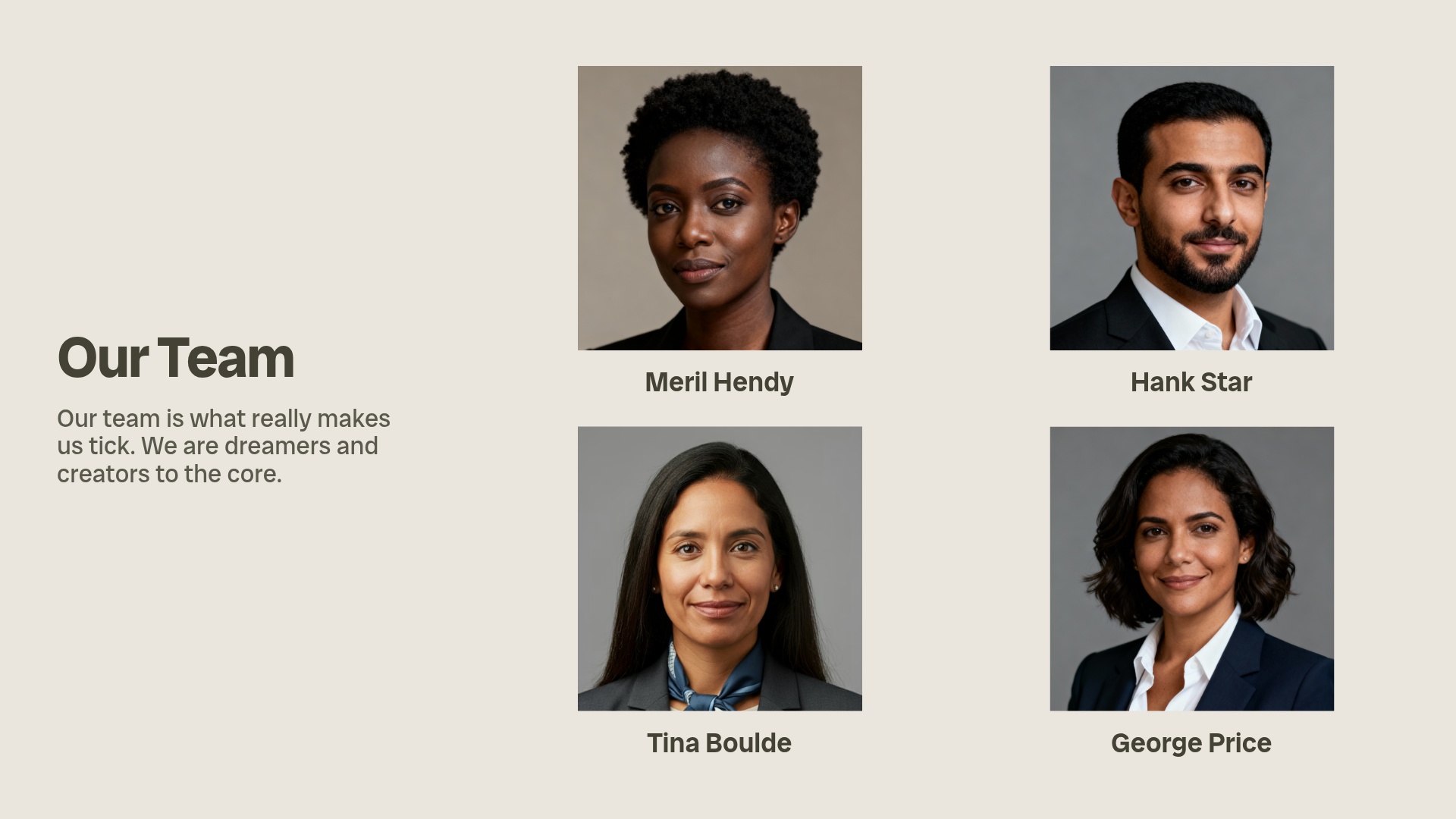 Meet the Team