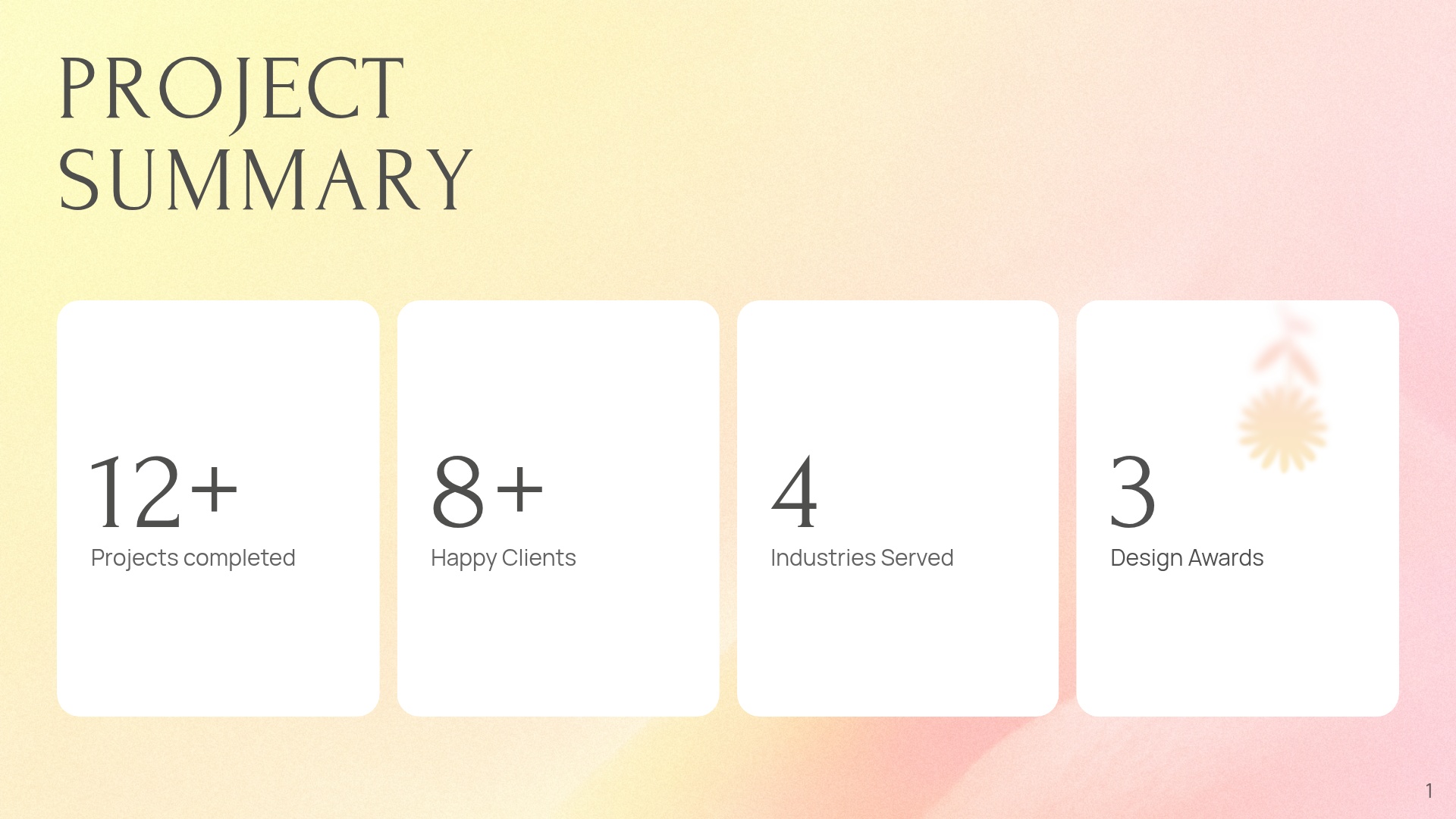 Project Summary