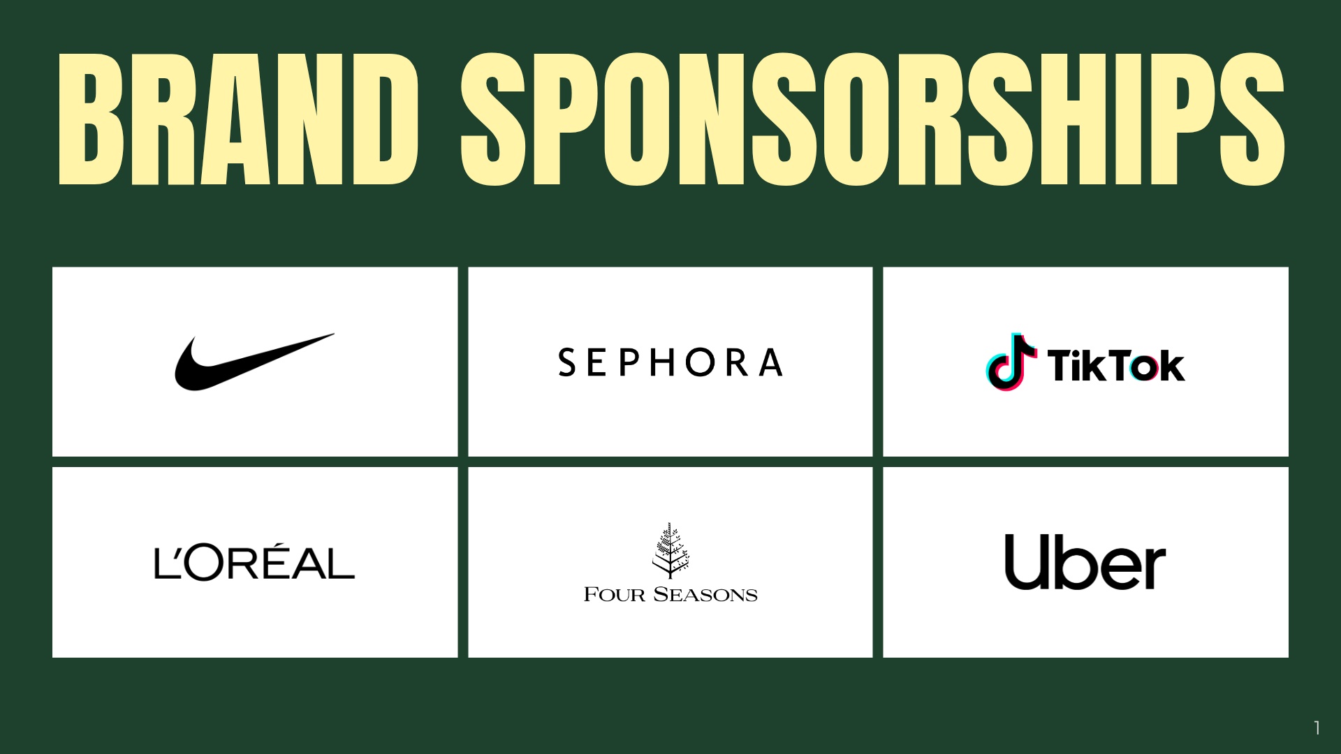 Past Sponsorships