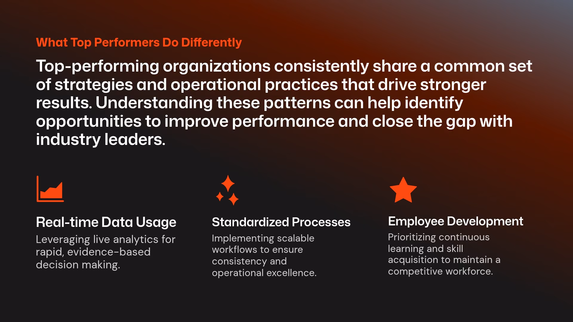 Understanding Top Performers