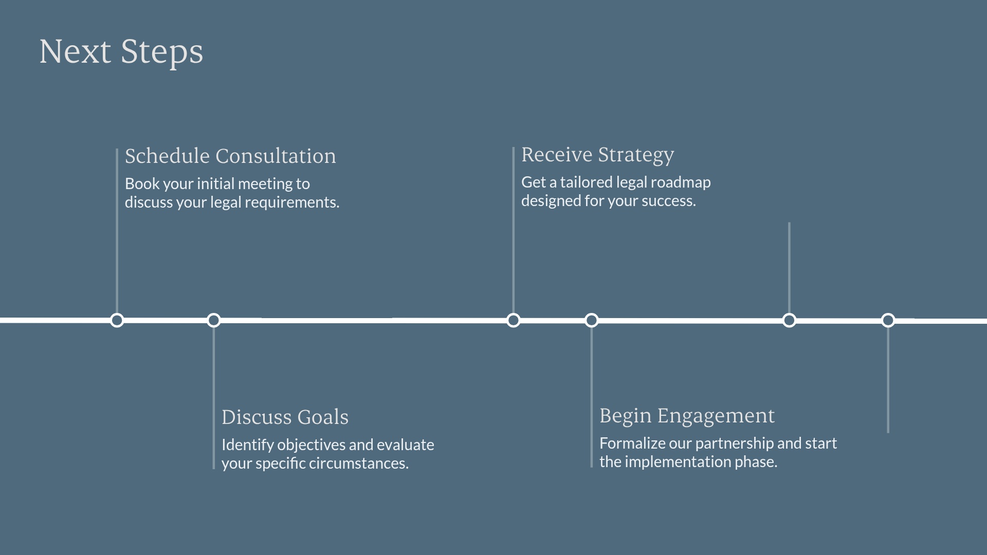 Next Steps