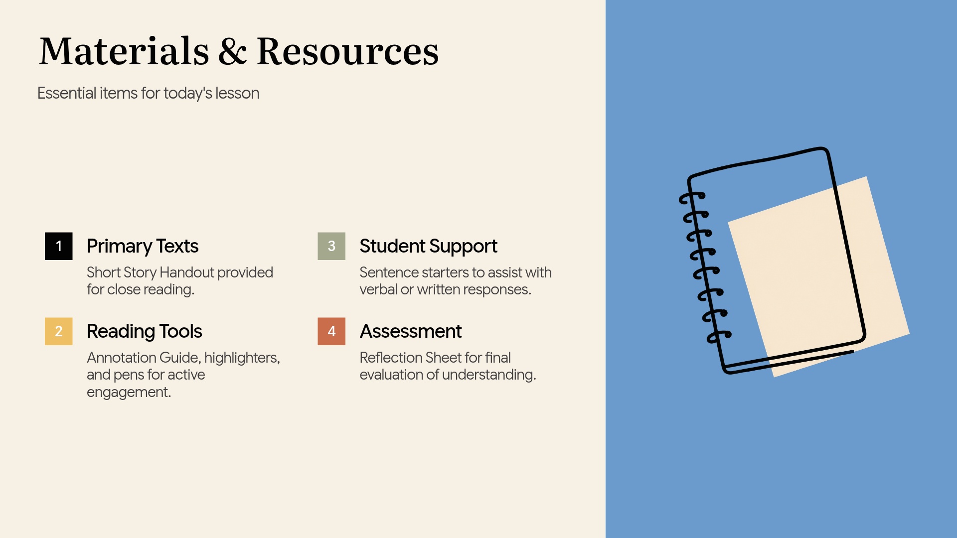 Materials & Resources