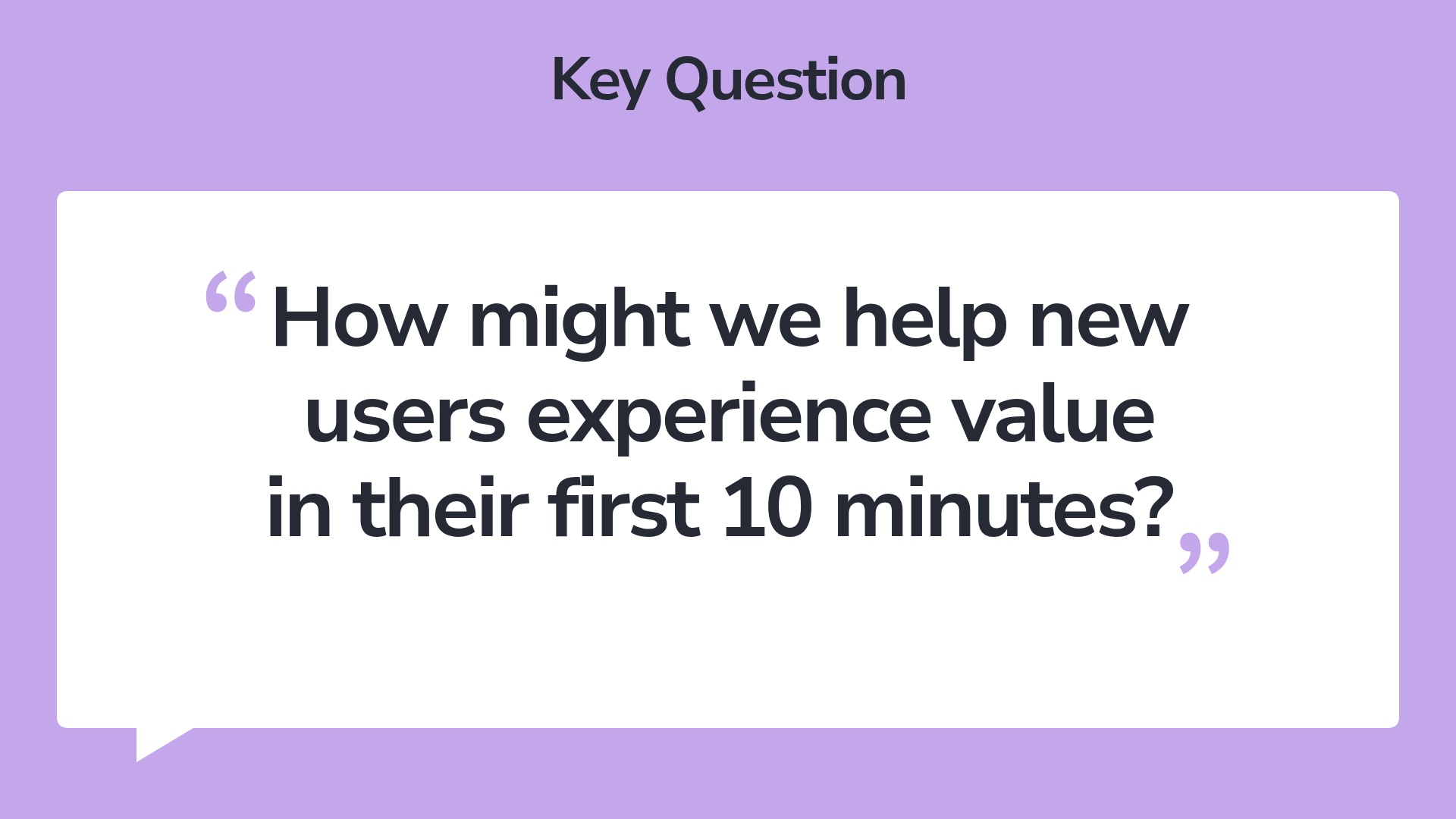 Key Questions
