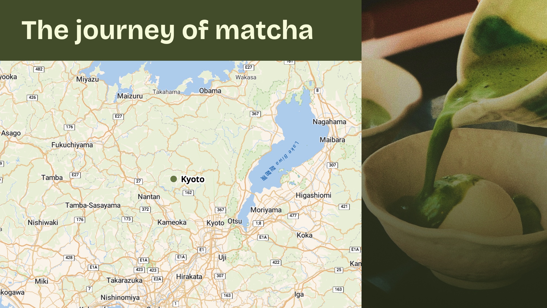 World Map Slide Template - Brand origins