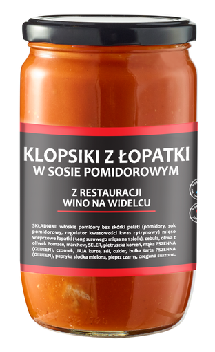 Klopsiki w sosie pomidorowym 