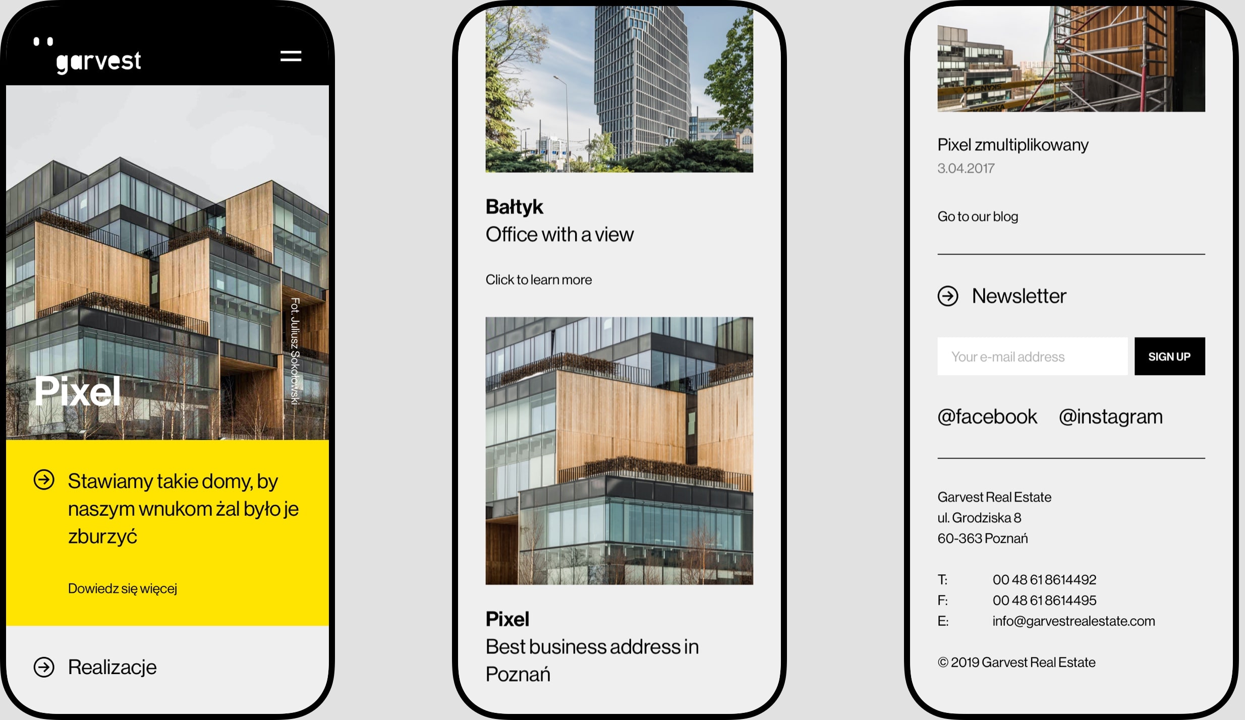 Garvest by Maciej Mach - UI/UX designer / Poland / Poznań