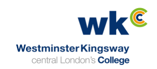 RAO Fish Merchants Client - Westminster Kingsway College