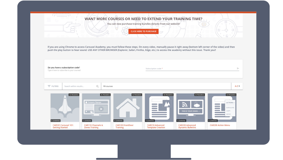 Get Started Training