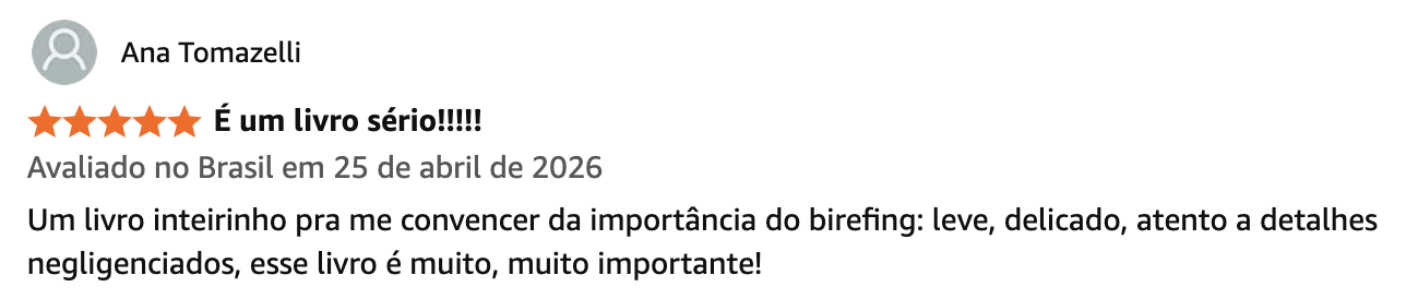 Avaliação de cliente na Amazon 4