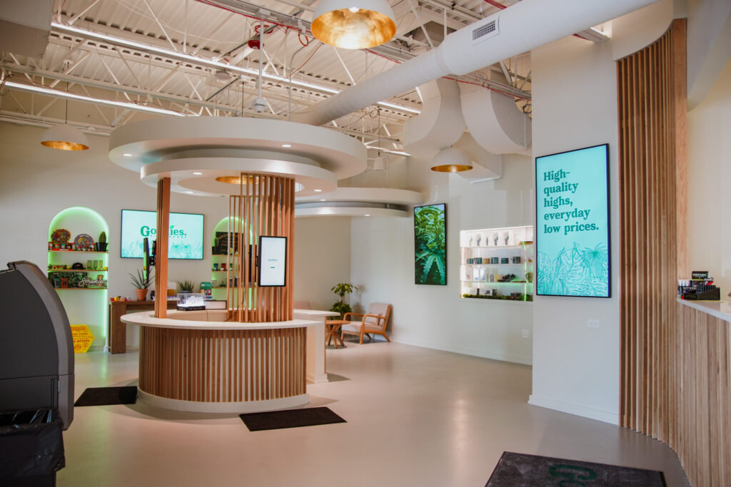 Goodies Dispensary, Get white label cannabis products created in Illinois and placed within our dispensary network