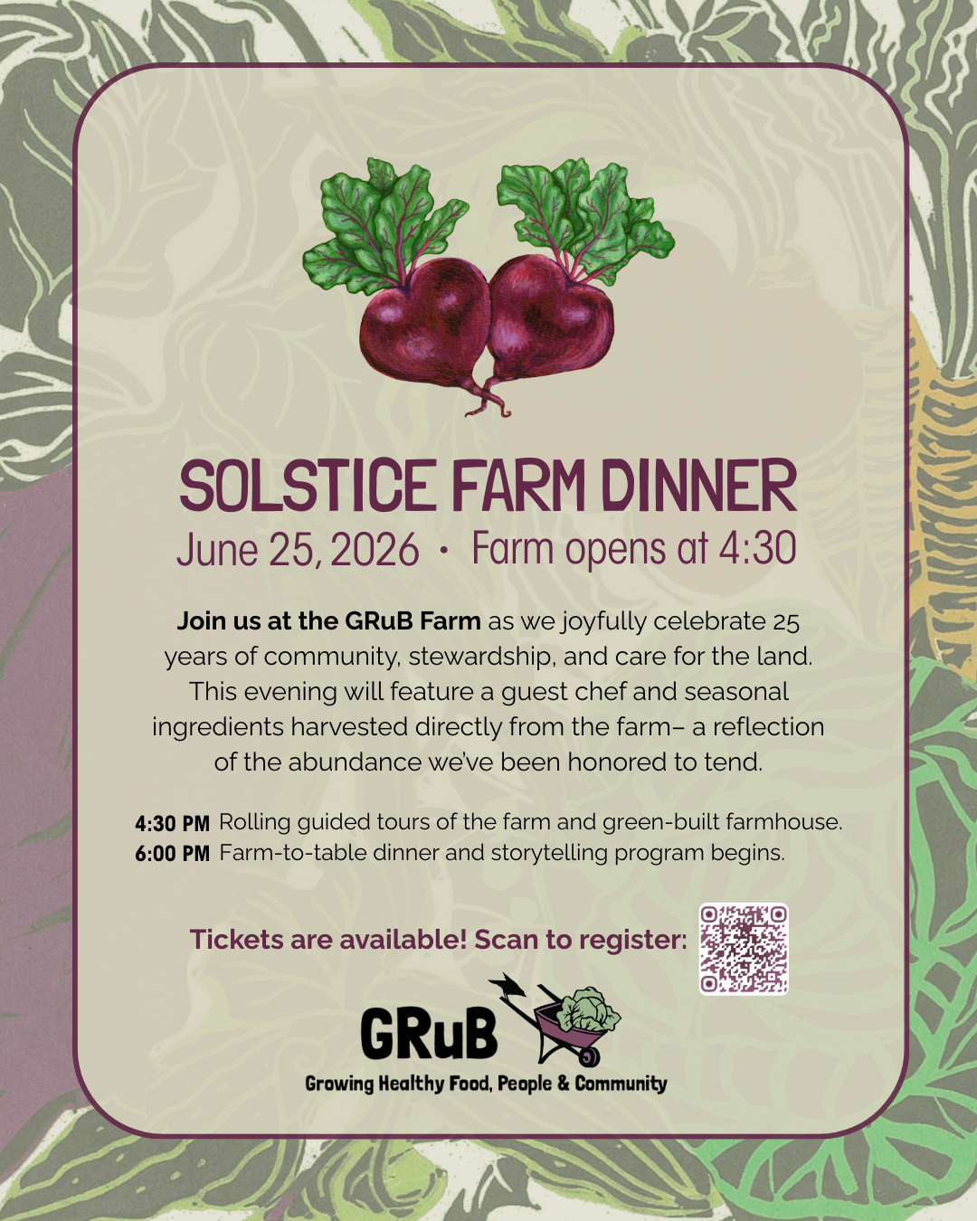 Solstice Farm Dinner